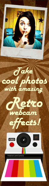 Take photos online with effects