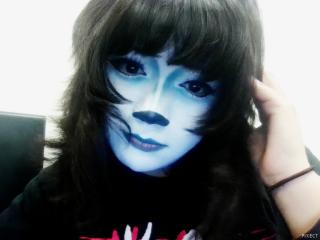spirit week >_< !! Tim Burton day so I painted my face like the mayor from the nightmare b4 Christmas!