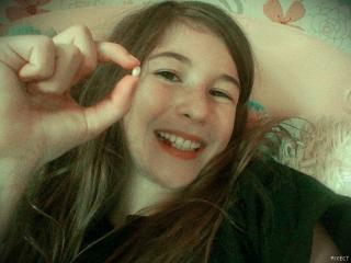 Just lost my tooth definitely wasn't ready >;3 Just lost my tooth definitely wasn't ready >;3