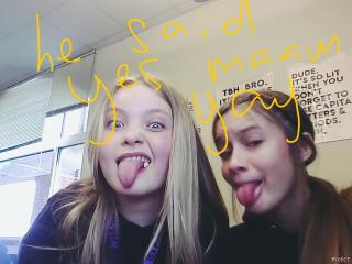 he said yes ma'am yay