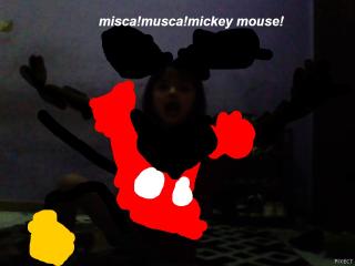 my friend is became a mickey mouse