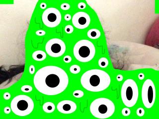 Slimy Creature With A Lot Of Eyes
