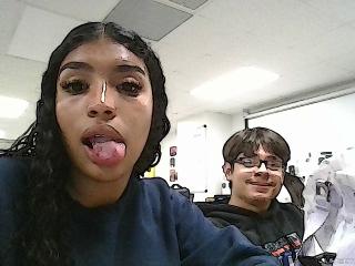 me and zavid being silly me and zavid being silly