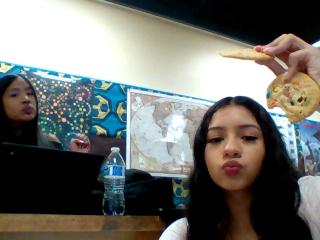 mr murphy gave us cookies! :D