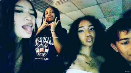 Silas n Trinity like eacghother