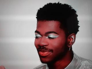 Lil Nas x's makeup!