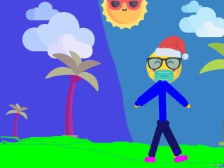 Man: *walking*
Sun: *puts light on him*
Man: Hey stop it
Sun: no
Man: *stays there*
Sun: go away
Sun: *makes it supa bright* Man: *walking*
Sun: *puts light on him*
Man: Hey stop it
Sun: no
Man: *stays there*
Sun: go away
Sun: *makes it supa bright*
