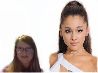 Me meeting celebs series: Post 2        I "met" Ariana Grande! She is really nice.

Please vote who I should meet next.