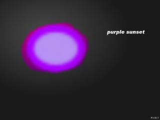purpleo sunset