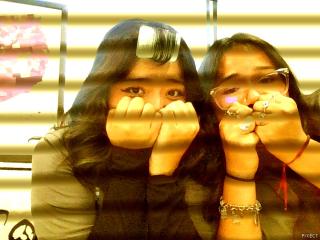 me when I'm sca sca scared.