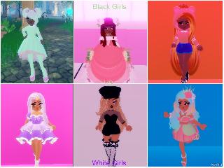 Black girls vs white girls which one would you choose put it in the comments pls!