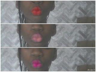 3 couleurs de rouge &agrave; l&egrave;vre