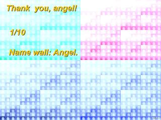 TYSM ANGEL TYSM ANGEL