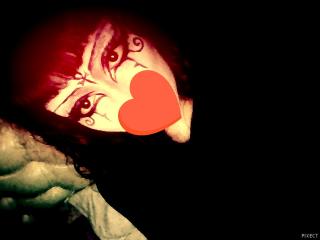 goth makeup <33
