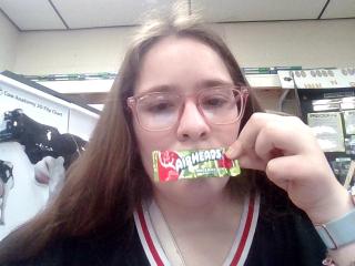 got me some candy from   2nd techter