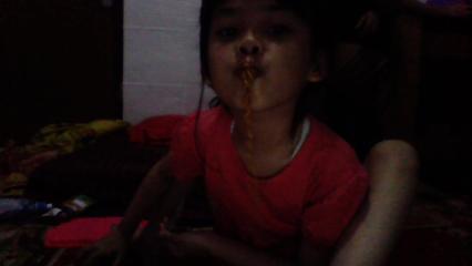 i ate noodle.