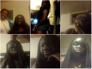&eth;&Yuml;&tilde; what's up hagiography in my pictures the first one is when I first got my hair done like that and twist the second one is I'm just taking a picture with a ponytail on my head the third one is means I don't give two fnf's four one is me with with