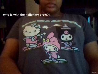 who is with the hello kitty crew?