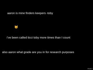 yes it is I ticci toby yes it is I ticci toby
