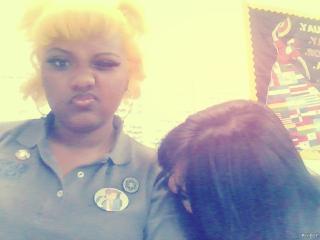 zombie cami bit me OUCH!