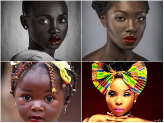 African girls are  beautiful