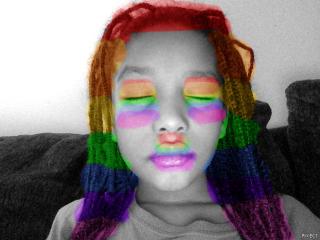 Rainbow girl Rainbow girl