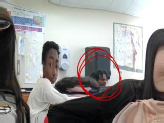 lil tecca in class with us