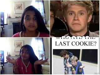 recreating Niall's  funniest memes